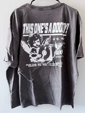 Vans Grey Short-Sleeve Graphic Tee